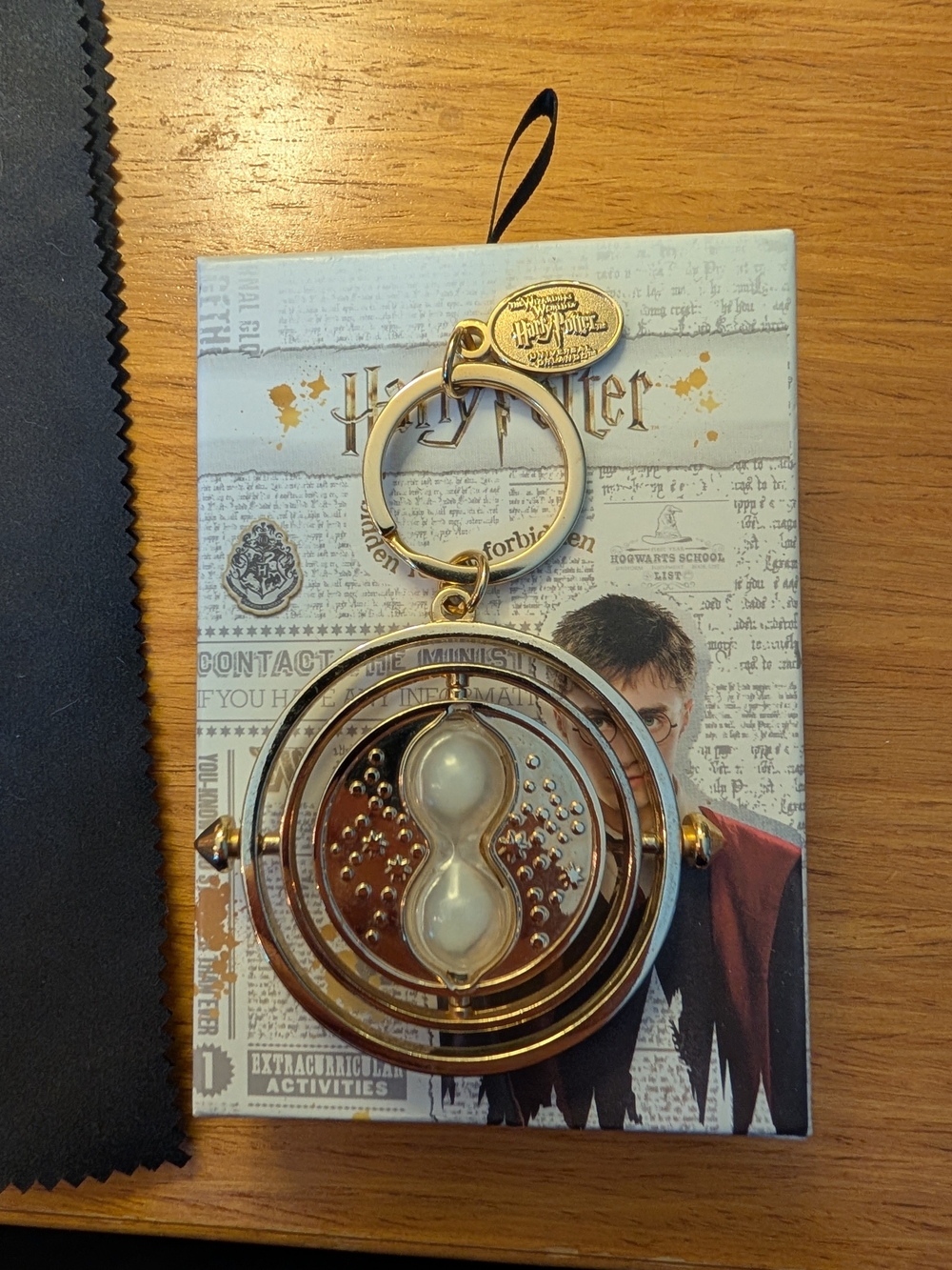 Warner Bros. Golden Time-Turner Keychain - Gold and White
